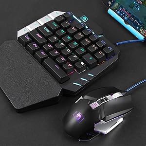 Amazon.co.jp: FELiCON 片手キーボード K109 キーパッド 38キー