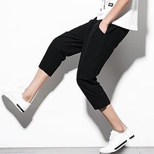 Amazon パンツ メンズ 7分丈 綿麻パンツ サルエルパンツ ワイドパンツ クロップドパンツ 無地 スリム ボトムス リネンパンツ 春 夏 秋 ロングパンツ 通販 Amazon パンツ メンズ 7分丈 綿麻パンツ サルエルパンツ ワイドパンツ クロップドパンツ 無地 スリム ボトムス リネンパンツ 春 夏 秋 ロングパンツ 通販