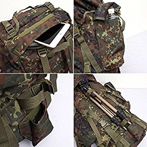 チェコ軍　リュック　ザック　ドイツ　軍装 Amazon.co.jp: ドイツ軍タイプ 75Lリュックサックブラックワン