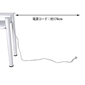 Amazon.co.jp: エトゥベラ ネイルテーブル ホワイト 幅90×高さ75