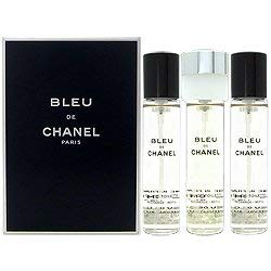 CHANEL‪☆ブルードゥシャネル‪☆3×20ml‪☆2本未使用 ブルー ドゥ シャネル トラベル スプレイ（オードゥ トワレット