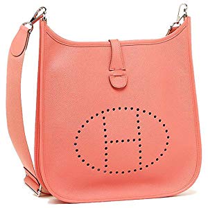 Amazon エルメス バッグ Hermes レディース Hck I5 Evelyne3 29 Pm T刻印 ショルダーバッグ Flamingo 並行輸入品 Hermes エルメス ショルダーバッグ
