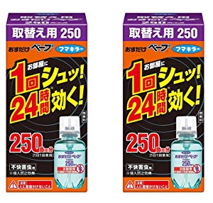 Amazon.co.jp: おすだけベープ ワンプッシュ式 250回分 取替え