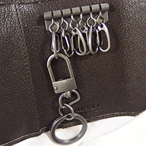 新品未使用 DIESEL ディーゼル 6連ブラック キーケース レザー 本革 DIESEL / ディーゼル 6連キーケース レザー ブラック ブランド