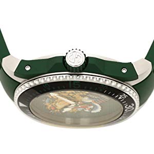 GUCCI の腕時計です。 Amazon.co.jp: Gucci Diveグリーン( Tigerヘッド)ダイヤルメンズ