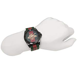 GUCCI アナログ時計 赤⭐️本体のみ レッド（赤）系 GUCCI(グッチ) 腕時計(メンズ) - 海外通販のBUYMA