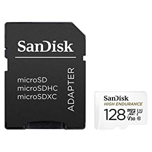 バイク用ドライブレコーダー + SDカード128GB コムテック CDS-128GB ドライブレコーダー用オプション