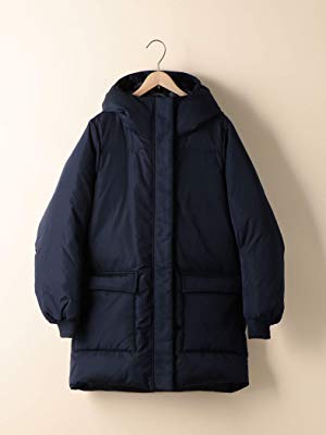 美品⚫︎coen コーエン　ダウン　ジャケット　ネイビー　M アウター Amazon | [コーエン] フーデッドロングダウン(アウター/ダウン