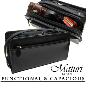 Amazon | [マトゥーリ] コードバン 馬革 ダブルファスナー W