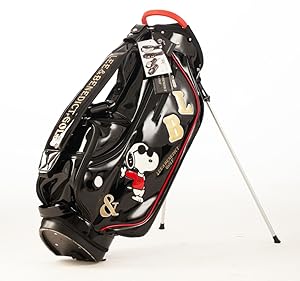 プロモデル LEE BENEDICT GOLF ゴルフバッグ ブラック&レッド Lee Benedict Golf キャディバッグ L&B ゴルフバック キャディー