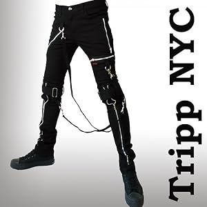 Tripp nyc スタッズ フレア ボンテージ カーゴ パンツ 楽天市場】Tripp NYCトリップニューヨーク）超ワイド スタッズ
