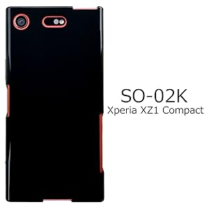 Amazon.co.jp: SO-02K Xperia XZ1 Compact【 黒TPU 】 ケース
