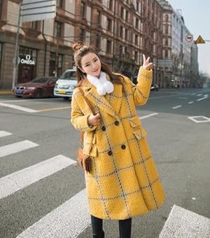 LATO CALLE 春色ロングコート黄色 LATO CALLE 春色ロングコート黄色