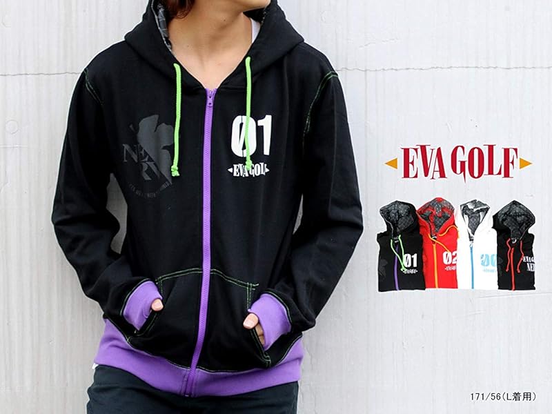 Amazon.co.jp: [エヴァゴルフ] エヴァンゲリオン パーカー
