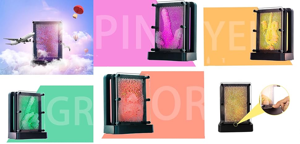 Amazon | Scigeek 発光ピンアート PinArt 3D ImageCaptor ライト