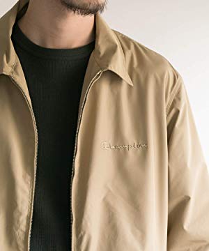 Amazon アーバンリサーチ ジャケット コート Champion Urban Research 別注コーチジャケット メンズ Navy S コート ジャケット 通販