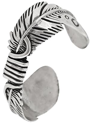 Amazon | 新宿銀の蔵 インディアンジュエリー ナバホ族 ツインフェザー