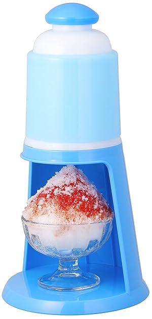 ドウシシャ 電動氷かき氷機 ブルー DIN-1752B dwos6rj Amazon | ドウシシャ 電動氷かき器 ブルー DIN-1752B
