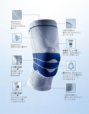 Amazon.co.jp: BAUER FEIND ゲニュTrain 膝サポーター (左右共用