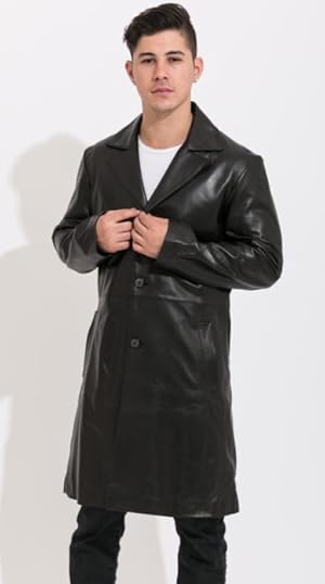 【新品タグ付き】フリーダム レザーコート チェスター セミロング S Amazon | [フリーダム] 革ジャン メンズ チェスターセミロング