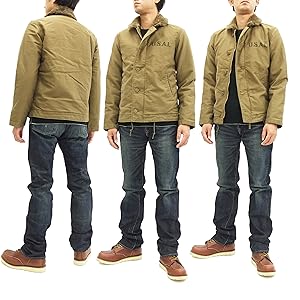 Amazon | (アルファ) ALPHA N-1 デッキジャケット 20521-414 メンズ N1