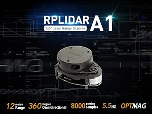 3Dスキャナー セット Amazon.co.jp: RPLiDAR A1M8 360度 レーザースキャナ キット