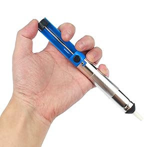 Amazon Zacro 6 In 1電子はんだごて セット 半田 温度調節可能 0 450 5個交換コテ先付き 換気穴付 60w 110v ハンダゴテ