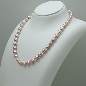 淡水真珠　パール　トルマリン　ネックレス 淡水真珠 ネックレス7.5-8.0mm マルチカラー | 淡水真珠ネックレス