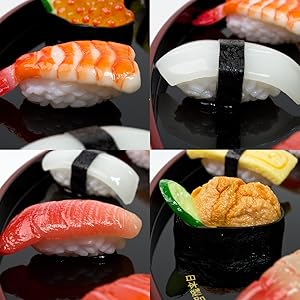 寿司モチーフの置時計 直径約18cm 寿司モチーフの置時計 直径約18cm Amazon.co.jp: 本物そっくり
