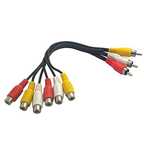 MONSTER VIDEO2コンポーネント色差ケーブル8m Amazon | Rosebe 2分配 AVケーブル, AV RCA 赤白黄 オス AV RCA