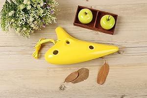 Amazon | TNG オカリナ 楽器 シングル [ 12穴 / アルト/イエロー