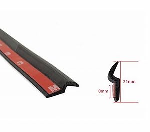 Amazon.co.jp: Takelablaze 車内 静音化 ウェザーストリップ Z型