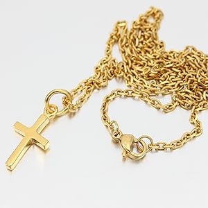 n046e【K18ホワイトゴールド✧】十字架ネックレス　シルバー　超高品質　高級 ホワイトゴールド クロス ネックレス」の人気商品一覧 | 安い