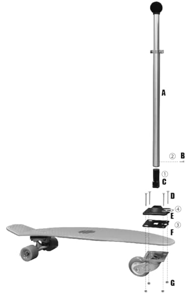 スケートスティック skate stick Amazon | SKATE STICK スケートスティック（スティック単体