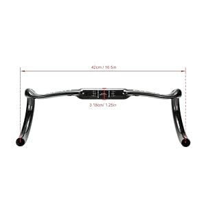 超軽量カーボンドロップハンドル31.8x420xUDロードバイク自転車用 Amazon | 超軽量フルカーボンファイバーロードバイクドロップ