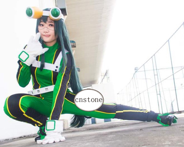 Amazon.co.jp: cnstone 蛙吹梅雨風 コスプレ衣装 戦闘服