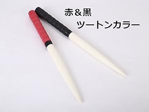 【濃いめ/ツートン】万能型 太鼓の達人 マイバチ 朴 一般販売35 太鼓世界4位製作】太鼓の達人マイバチ 朴連打用の通販 by