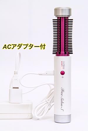 【一度のみ使用】カラマンビューティーブラシ ACアダプター付 髪質改善サロン監修 一度のみ使用】カラマンビューティーブラシ ACアダプター付 髪質
