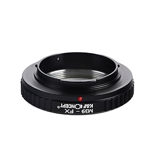 Amazon | K&F CONCEPT マウントアダプター Leica対応 M39-FX