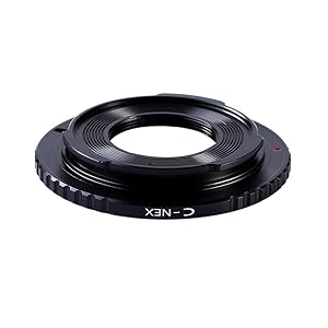 Amazon | K&F CONCEPT マウントアダプター Cマウント レンズ