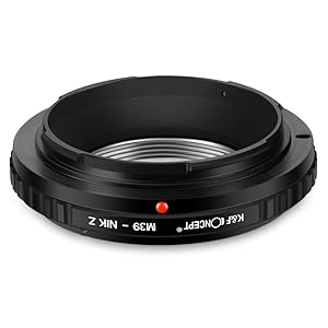 マウントアダプター　Fマウント-L39マウント　７個セット Amazon | K&F CONCEPT メーカー直営店 マウントアダプター L39