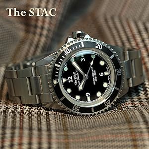 The STAC Classic Series 200 ダイバーズウォッチ Amazon.co.jp: [ザ・スタック] The STAC 日本製 国産 クラシック