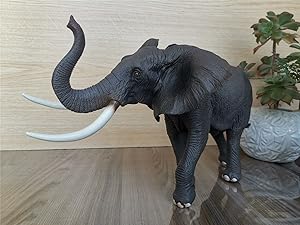 Amazon | PNSO 動物園シーリーズ アフリカ象 Mamman カバ Dunkey