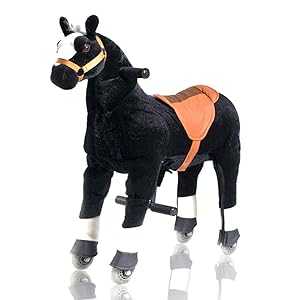 Amazon Poneeta 乗用玩具 乗り物 こども用 足蹴りアニマルカー 動物 乗用おもちゃ ブラックポニー M 乗用玩具 三輪車 おもちゃ Amazon Poneeta 乗用玩具 乗り物 こども用 足蹴りアニマルカー 動物 乗用おもちゃ ブラックポニー M 乗用玩具 三輪車 おもちゃ