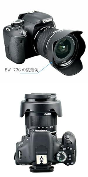 Amazon | ZEROPORT JAPAN レンズフード EW-73C 互換品 Canon EF