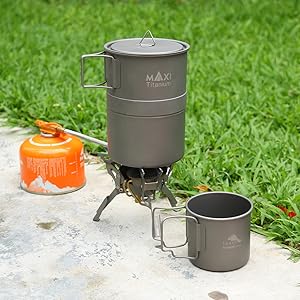 Amazon.co.jp: MAXI(マキシ) チタン直火式エスプレッソコーヒー