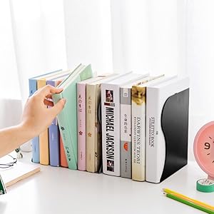 Amazon.co.jp: (2セット) 本立て ブックスタンド 伸縮自在 金属