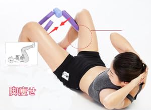 Amazon Yardoo 内股ダイエット 太ももダイエット 筋トレ シェイプアップ もも裏筋トレ 脚やせ お腹やせ バストアップ フィットネス 簡単エクササイズ ダイエット器具 パープル Yardoo レッグスライダー