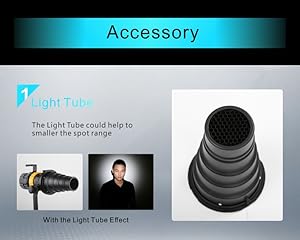 Amazon | FalconEyes 50W 3200k～5600k ミニスポットライト 撮影