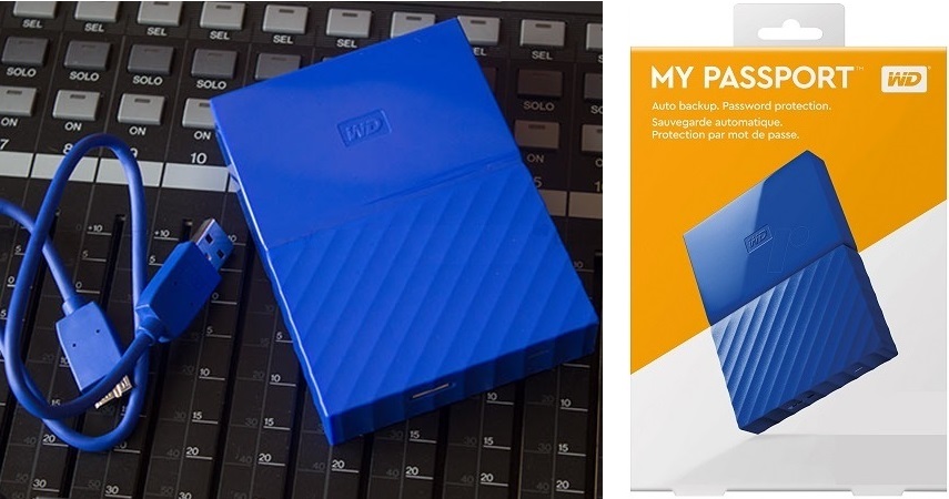 WD My Passport 4TB 青色 Amazon.com: WD 4TB My Passport, Portable External Hard Drive
